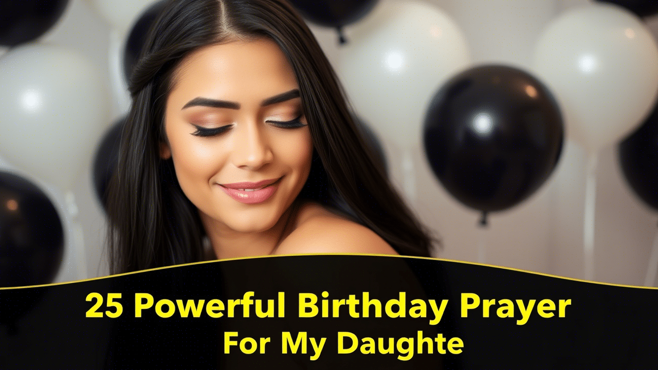 25 Birthday Prayers for My Daughter