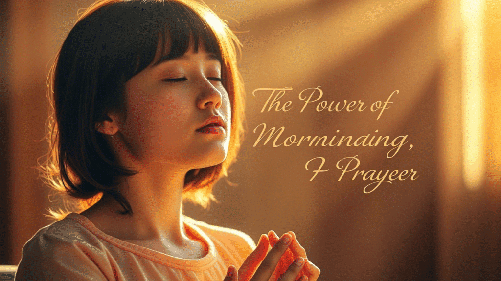 4. Morning Prayers for Healing and Renewal