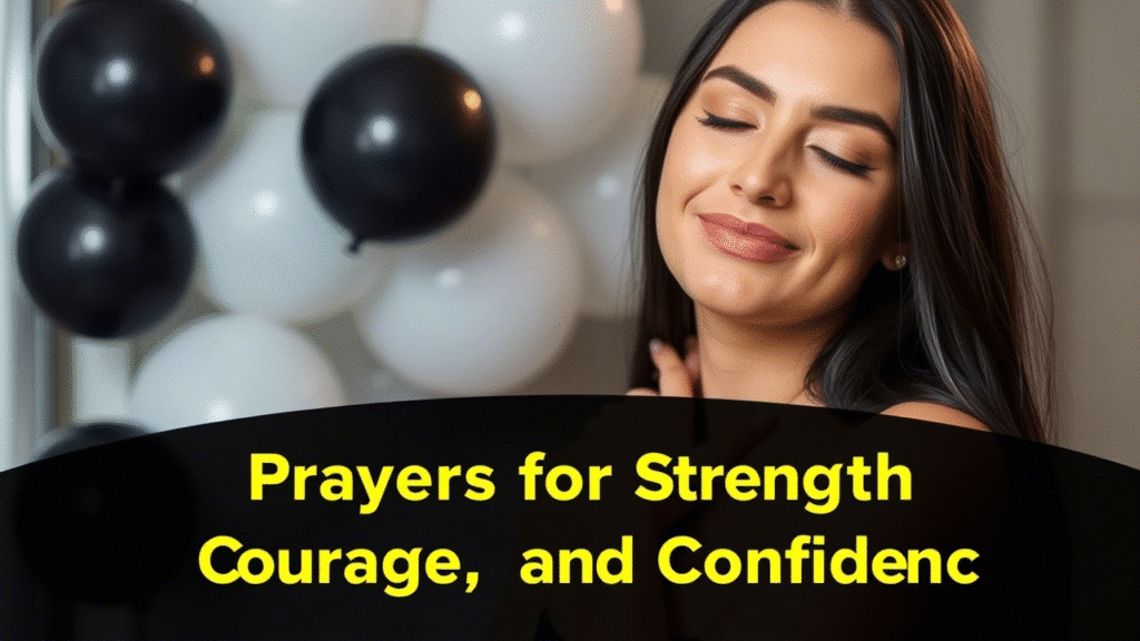 Prayers for Strength, Courage, and Confidence