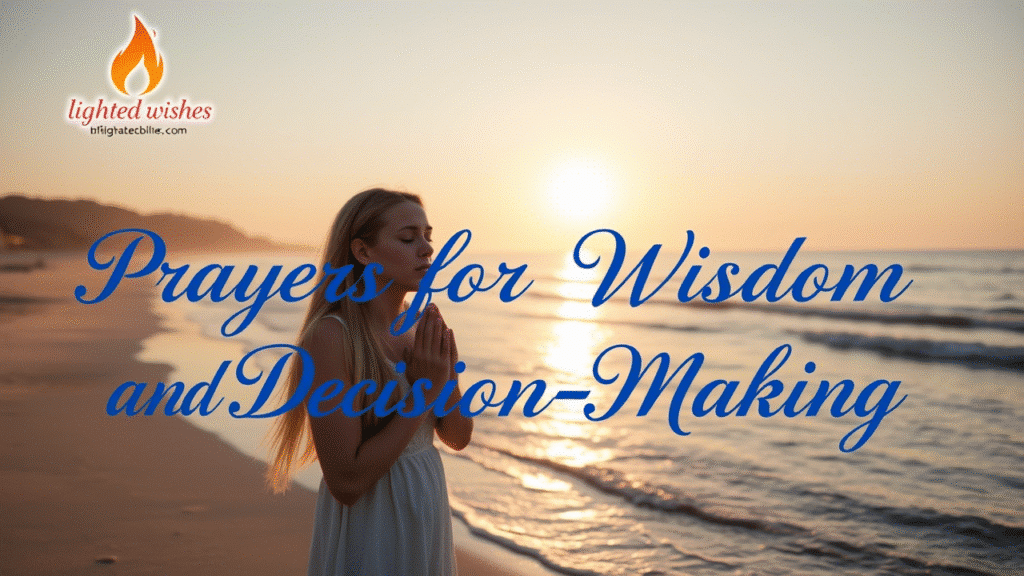 Prayers for Wisdom and Decision-Makin