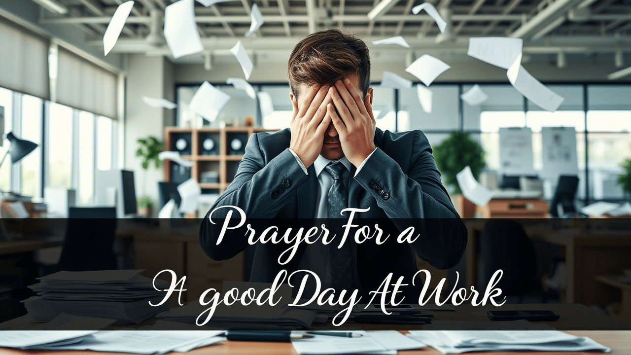 Prayers For A Good Day At Work