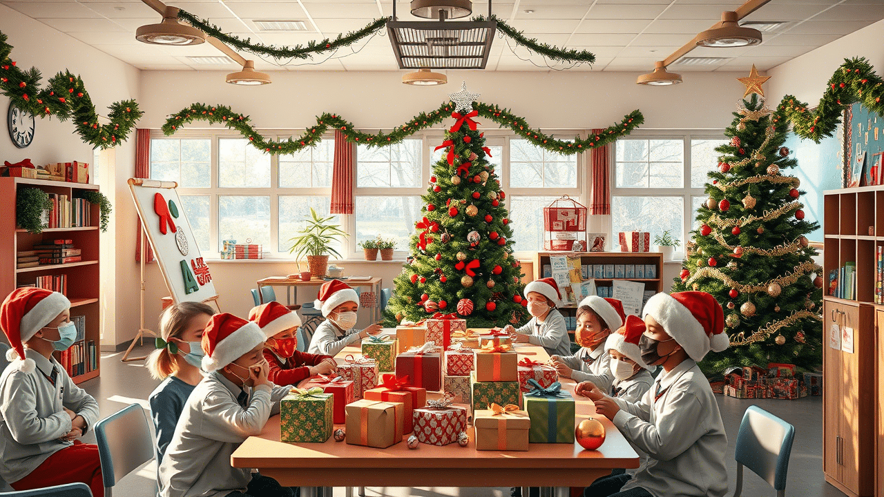 Opening Prayers for Christmas Party in School