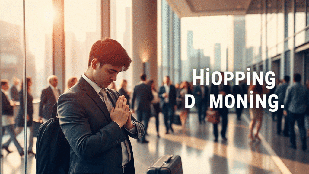 Prayers for Peace and Calmness Before the Interview