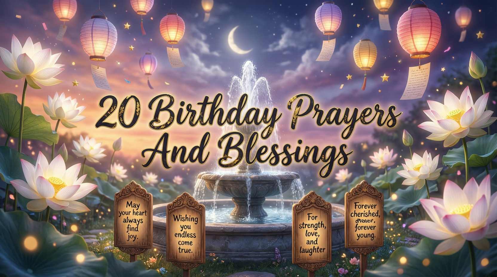 20 Birthday Prayers And Blessings