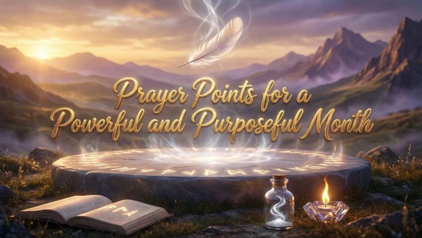 Prayer Points for a Powerful and Purposeful Month