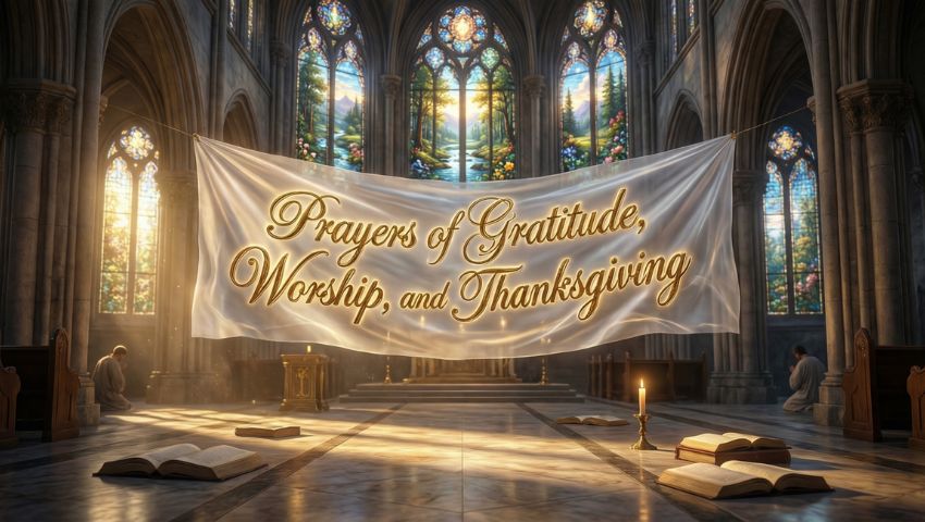 Prayers of Gratitude, Worship, and Thanksgiving