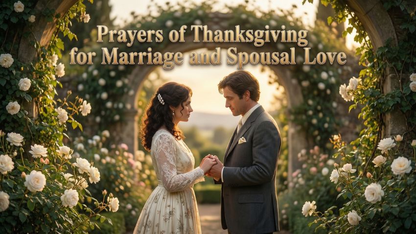 Prayers of Thanksgiving for Marriage and Spousal Love